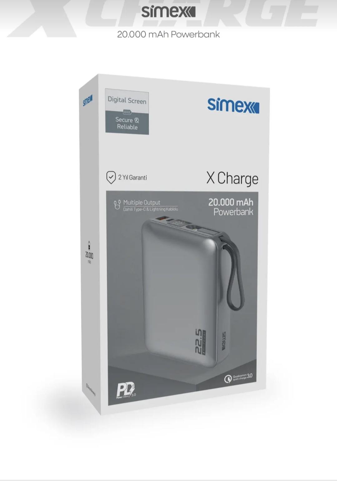 باور بانك بسعه 20000الف ملل امبير